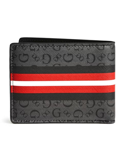 Cartera Guess Slim Logo Stripes