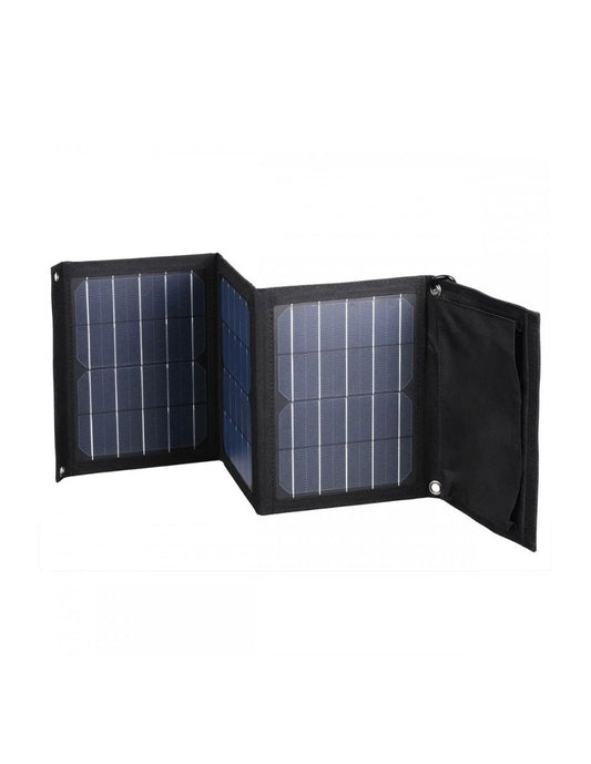 Cargador Portatil con Paneles Solares Dos Salidas 22W